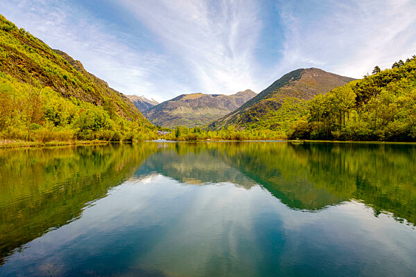 Cardet reservoir, in the Vall de Boi