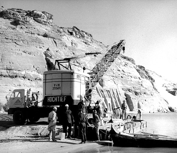 Deutsche Firma leitet Rettungsarbeiten für Abu Simbel