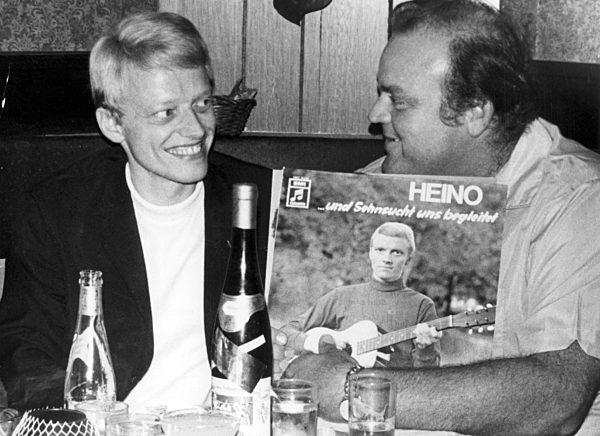 Heino und Bonanza-Star Dan Blocker