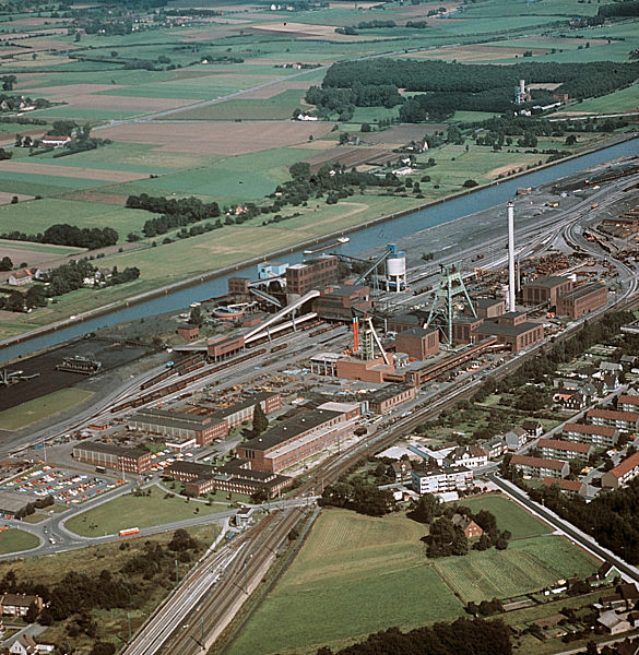 Kohleförderung im Ruhrgebiet