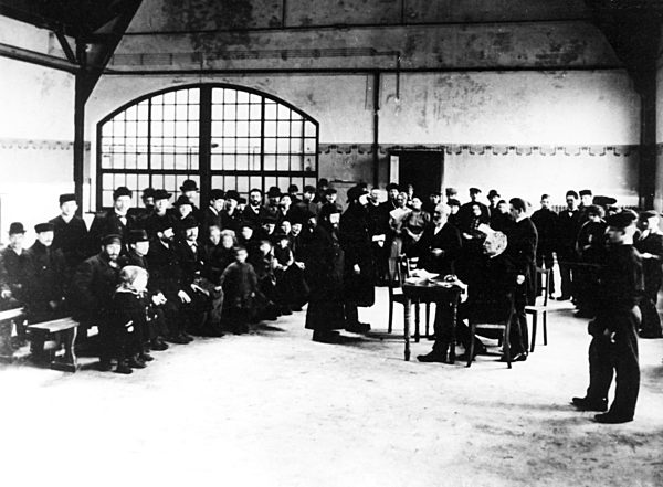 Auswanderungshallen Hamburg-Veddel 1909