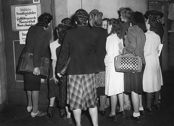 Nachkriegszeit - Arbeitslose