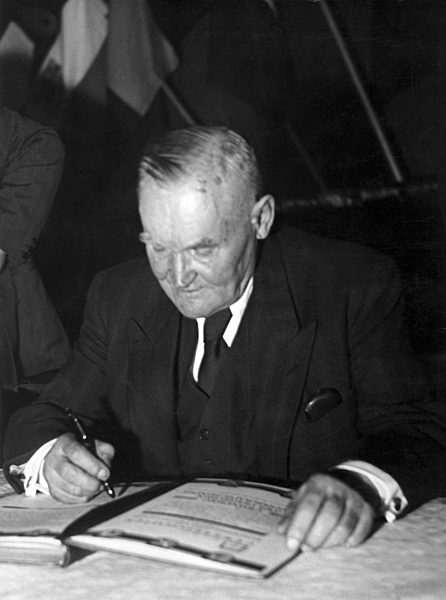 Gründung des DGB - Hans Böckler