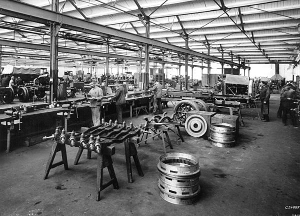 Daimler-Benz-Werk in Marienfeld - 1910
