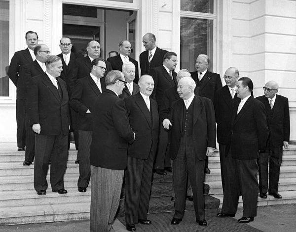 German Cabinet 1957