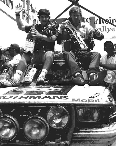 Motorsport: Sieger der Rallye Elfenbeinküste 1982