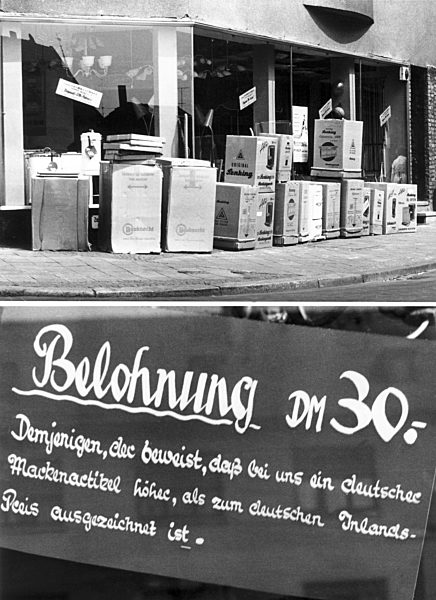 Umstellung im Saarland auf D-Mark