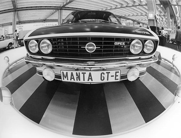 IAA in Frankfurt 1973 - Opel Manta GT-E