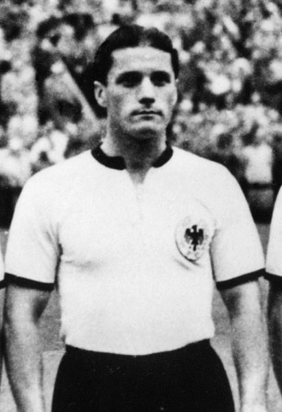 Soccer world championship 1954 - Final Germany vs. Hungary - Ottmar Walter