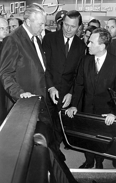 International Automobile Exhibition in Frankfurt 1969