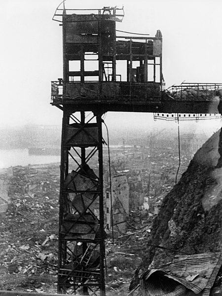 Helgoland vor der Sprengung am 18. April 1947