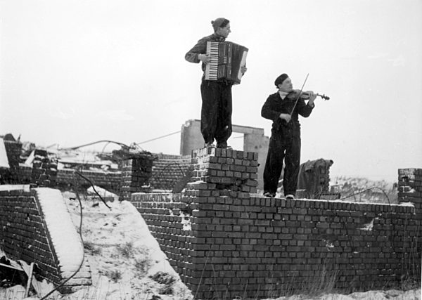 Friedliche Invasion der Insel Helgoland
