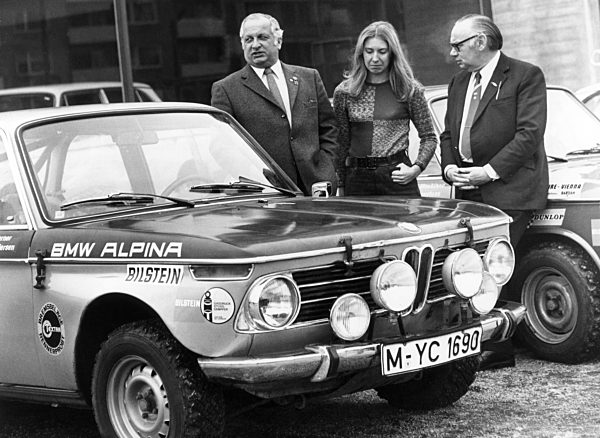 Hannelore Werner at the Rallye Monte Carlo