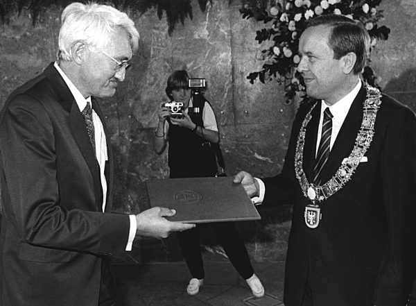 Adorno-Preis an Jürgen Habermas verliehen