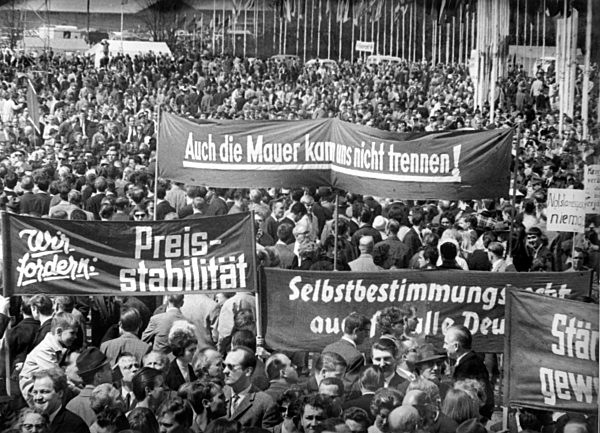 1st May demonstration in Berlin