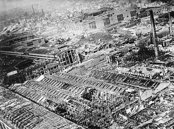 Essen - Zerstörte Städte - Nachkriegszeit