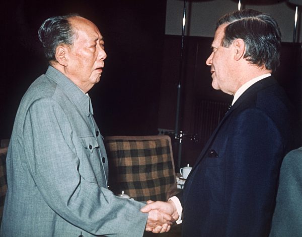 Helmut Schmidt bei Mao Tse-Tung