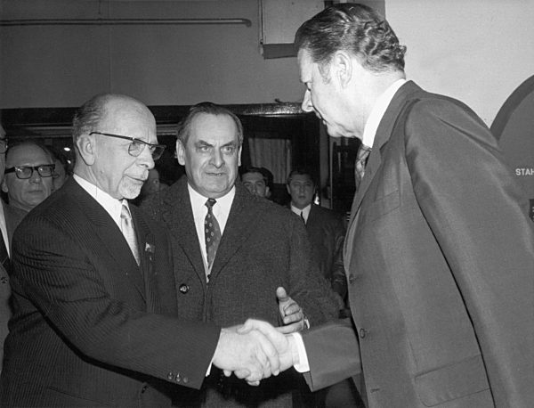 Otto Wolff von Amerongen und Walter Ulbricht