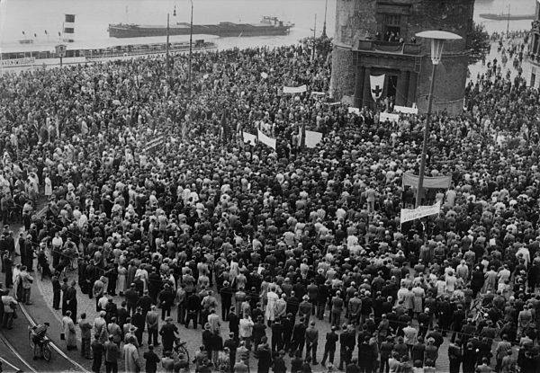 Protestkundgebungen des DGB gestartet