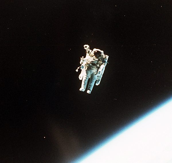 Raumfahrt - Ausstieg Bruce McCandless