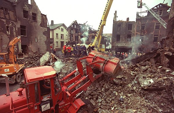Räumungsarbeiten in Herborn
