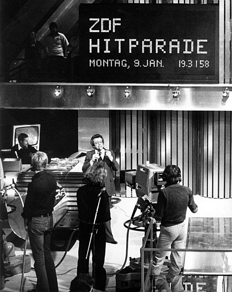 Dieter Thomas Heck in der ZDF-Hitparade