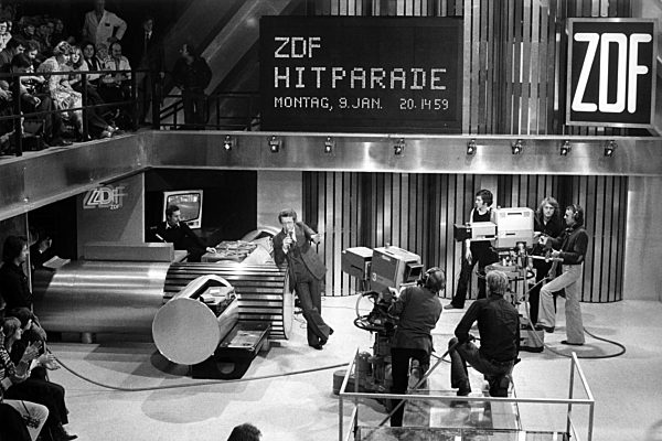 Dieter Thomas Heck moderiert die ZDF-Hitparade
