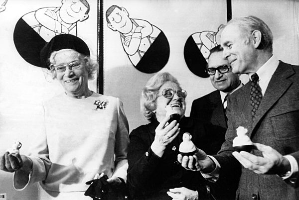 Loriot on the Toy Fair in Nürnberg