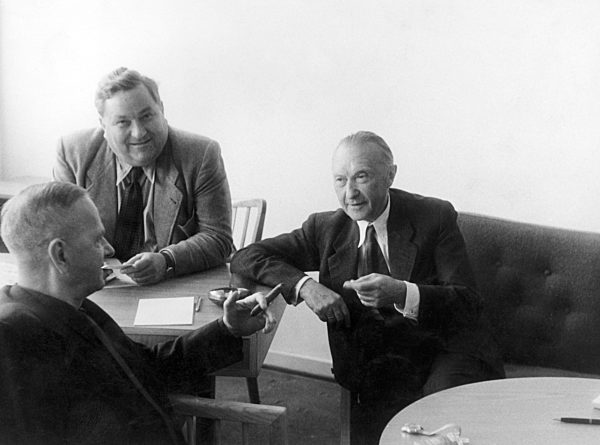 Schumacher, Schmid und Adenauer