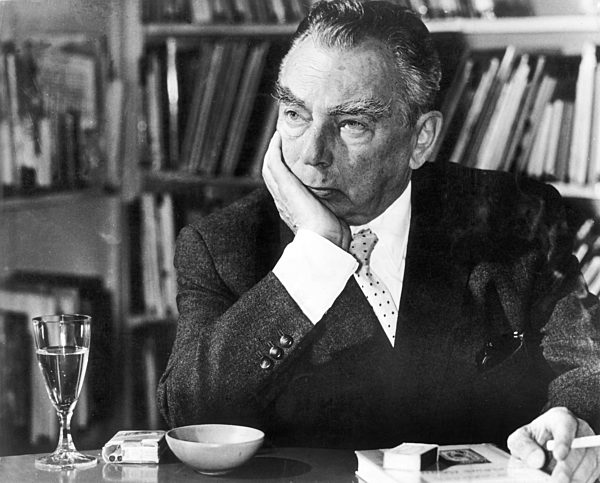 Portrait of writer Erich Kästner