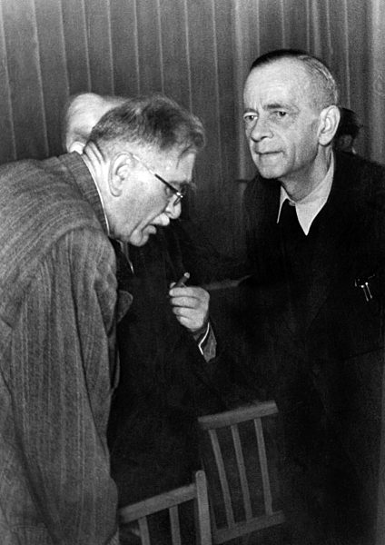 Kurt Schumacher und Gustav Noske