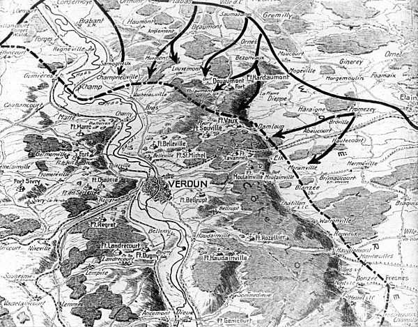 1. Weltkrieg: Schlacht um Verdun