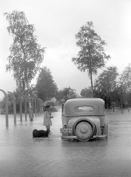 Hochwasser in Oberbayern 1949