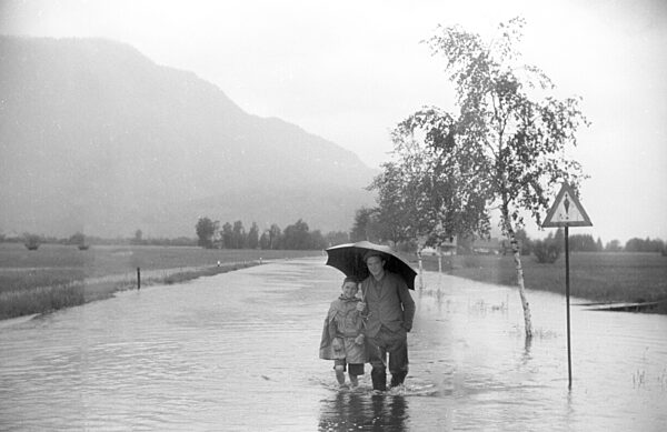 Hochwasser in Oberbayern 1949