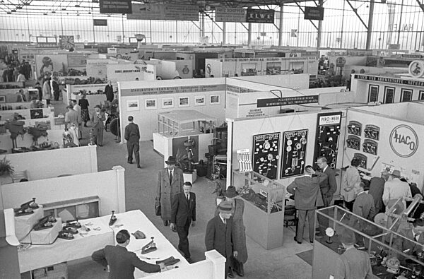 Exportmesse in Hannover 1949