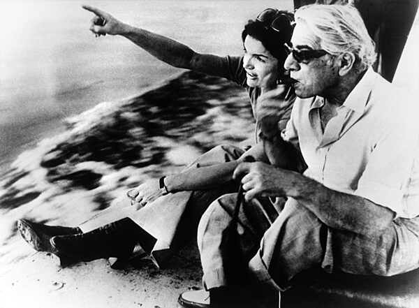 Onassis, Jacqueline (Kennedy) - Journalistin, USA/ mit Aristoteles Onassis