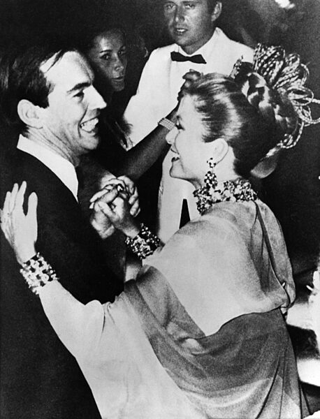 Christiaan Barnard, Mediziner, Südafrika, Tanz mit Fürstin Gracia, 1968