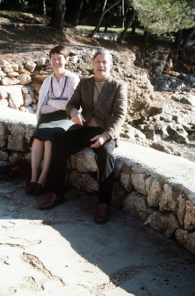 Helmut und Loki Schmidt machen Urlaub auf Mallorca