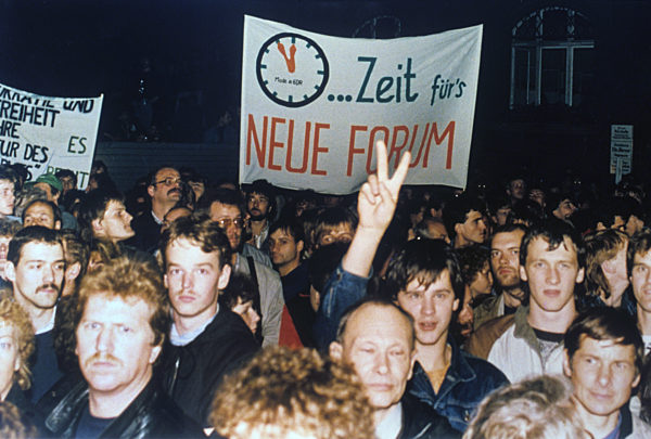 Montagsdemonstration in Leipzig