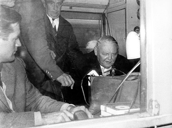 Das "Wunder von Lengede" - Kanzler Erhard vor Ort