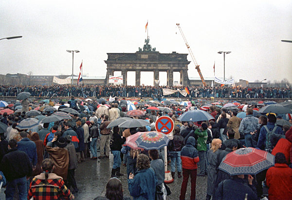 Öffnung des Brandenburger Tors am 22.12.1989