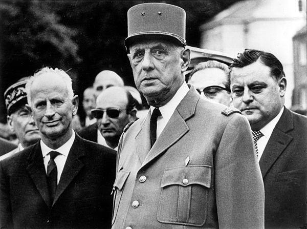 Charles de Gaulle in Hamburg 1962
