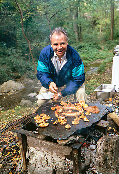 Eckart Witzigmann beim Kochen