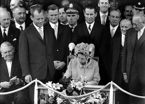 Queen Elizabeth II in Berlin, West Germany, 1965