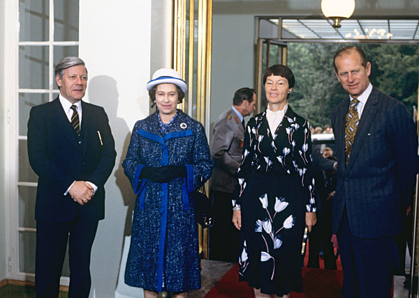 Queen Elizabeth II. on state visit in Germany 1978