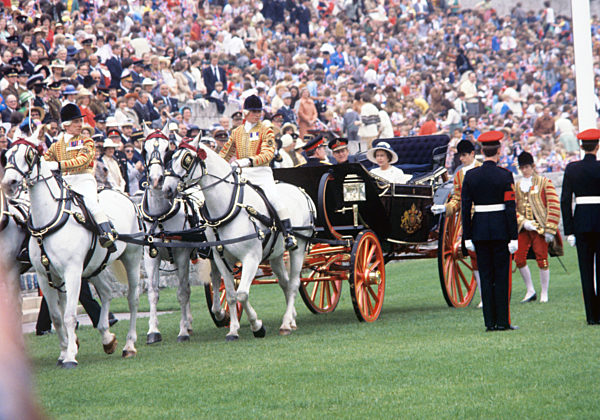 Königin Elizabeth II. -  Staatsbesuch in Deutschland 1978