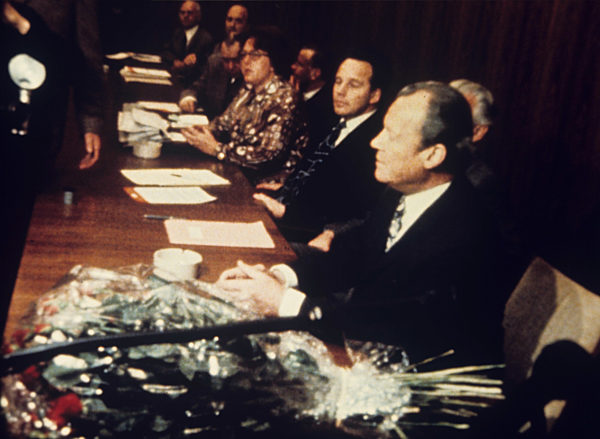 Chancellor Willy Brandt resigns 1974