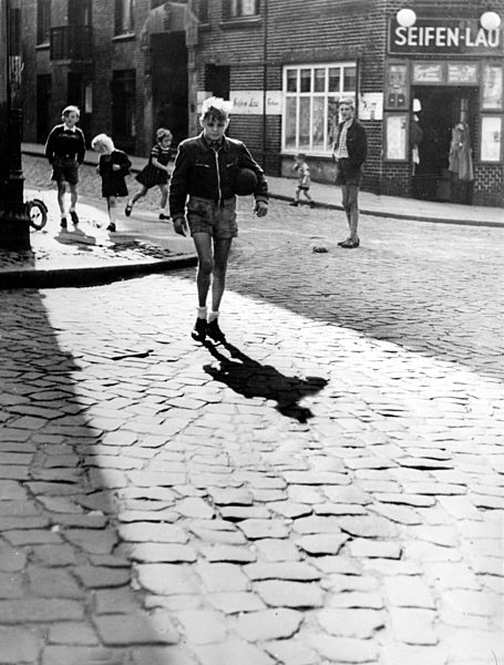 Boy with soccer ball