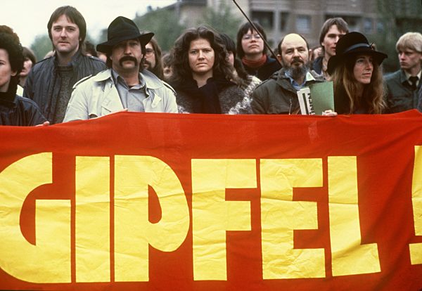 Demonstration gegen Weltwirtschaftsgipfel in Bonn - 1985