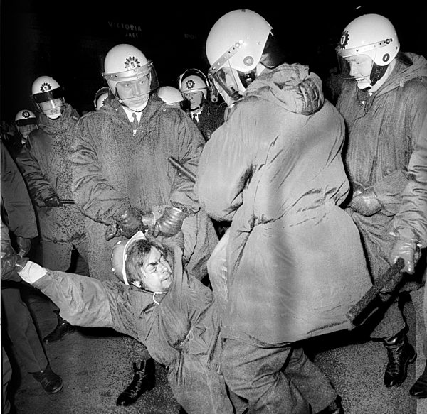 Demonstration against Nazis in Berlin 1969
